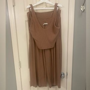 Abercrombie and Fitch Ribbed Lounge Set